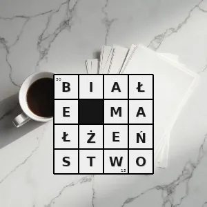 Hasło krzyżówkowe małżeństwo w którym małżonkowie nie współżyją - białe małżeństwo – rozwiązanie, synonimy, podpowiedzi i definicje krzyżówkowe